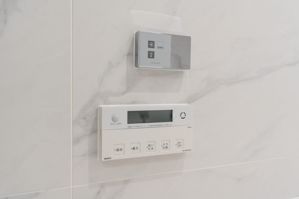 給湯パネルの画像