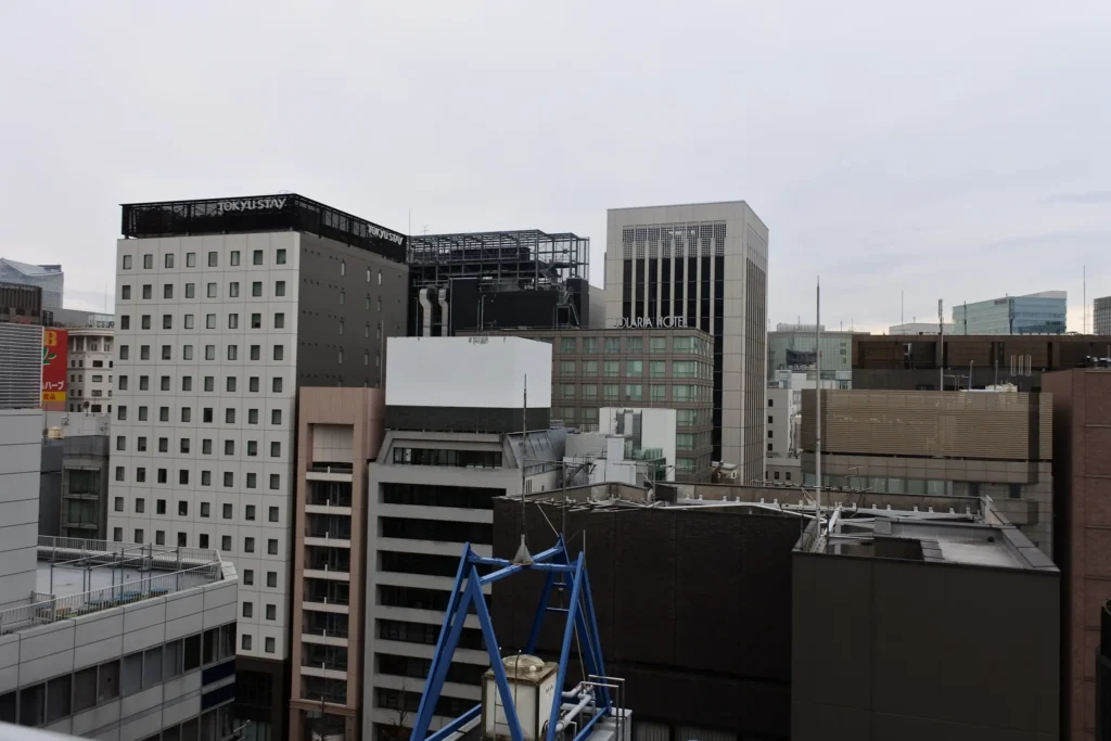 バルコニーからの眺めの画像