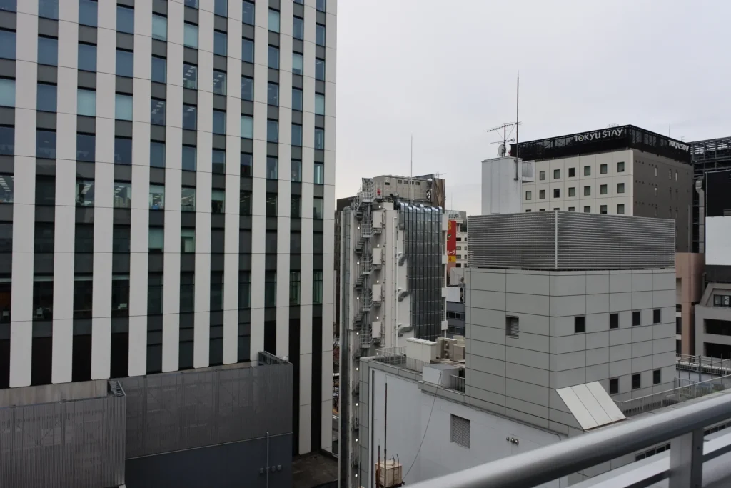 バルコニーからの眺めの画像