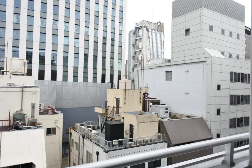 バルコニーからの眺めの画像